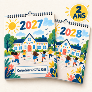 Encart publicitaire – Calendriers 2027+2028 (2 ans de présence)